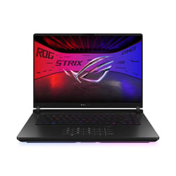 ASUS ROG Strix SCAR 16 G635LR-RW011W Intel Core Ultra 9 275HX Ordinateur portable 40,6 cm (16") WQXGA 32 Go DDR5-SDRAM 1 To SSD NVIDIA GeForce RTX 5070 Ti Wi-Fi 7 (802.11be) Windows 11 Home Allemand Noir