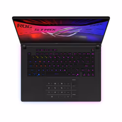 ASUS ROG Strix SCAR 16 G635LR-RW011W Intel Core Ultra 9 275HX Ordinateur portable 40,6 cm (16") WQXGA 32 Go DDR5-SDRAM 1 To SSD NVIDIA GeForce RTX 5070 Ti Wi-Fi 7 (802.11be) Windows 11 Home Allemand Noir