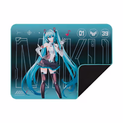 ASUS TUF Gaming P1 Hatsune Miku Edition Tapis de souris de jeu Turquoise - Vue supplémentaire 5