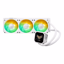 ASUS TUF Gaming LC III 360 ARGB LCD White Edition Boitier PC Refroidisseur de liquide tout-en-un 12 cm Blanc - Vue supplémentaire 2