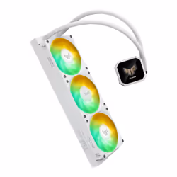 ASUS TUF Gaming LC III 360 ARGB LCD White Edition Boitier PC Refroidisseur de liquide tout-en-un 12 cm Blanc - Vue supplémentaire 5