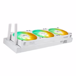 ASUS TUF Gaming LC III 360 ARGB LCD White Edition Boitier PC Refroidisseur de liquide tout-en-un 12 cm Blanc - Vue supplémentaire 6