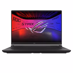 ASUS ROG Strix SCAR 18 G835LX-SA168W Intel Core Ultra 9 275HX Ordinateur portable 45,7 cm (18") WQXGA 64 Go DDR5-SDRAM 2 To SSD NVIDIA GeForce RTX 5090 Wi-Fi 7 (802.11be) Windows 11 Home Noir