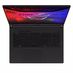 ASUS ROG Strix SCAR 18 G835LW-SA151W Intel Core Ultra 9 275HX Ordinateur portable 45,7 cm (18") WQXGA 64 Go DDR5-SDRAM 1 To SSD NVIDIA GeForce RTX 5080 Wi-Fi 7 (802.11be) Windows 11 Home Noir