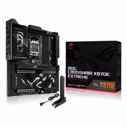 ASUS ROG CROSSHAIR X870E EXTREME, AMD, Emplacement AM5, AMD Ryzen 7000 Series, AMD Ryzen 8000 Series, AMD Ryzen 9000 Series, ...