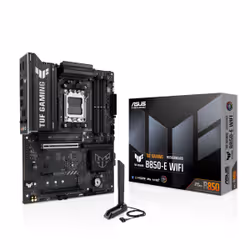 ASUS TUF GAMING B850-E WIFI, AMD, Emplacement AM5, AMD Ryzen 7000 Series, AMD Ryzen 8000 Series, AMD Ryzen 9000 Series, DDR5- ...