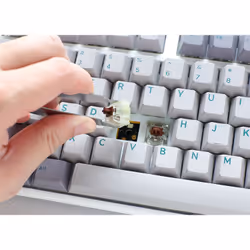 Ducky One 3 TKL clavier Gaming USB Anglais américain Argent - Vue supplémentaire 6
