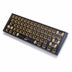 Ducky One 3 Hot-Swap Barebone Mini clavier Jouer USB Anglais américain Noir - Vue supplémentaire 4