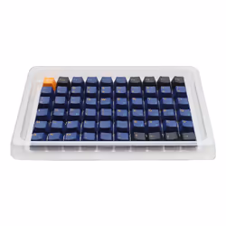 Ducky DCA133-USHORCHPT2, Capuchon de clavier, Téréphtalate de polybutylène (pbt0, Noir, Violet