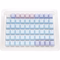 Ducky DCA132-USMACOEPD1, Capuchon de clavier, Téréphtalate de polybutylène (pbt0, Lilas