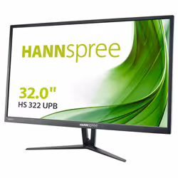 Hannspree HS 322 UPB, 81,3 cm (32"), 2560 x 1440 pixels, Quad HD, LED, 5 ms, Noir