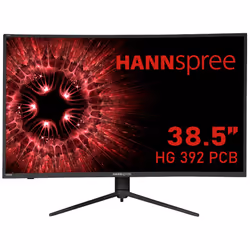 Hannspree HG 392 PCB, 97,8 cm (38.5"), 2560 x 1440 pixels, Wide Quad HD, LED, 5 ms, Noir