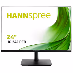 Hannspree HC246PFB, 61 cm (24"), 1920 x 1200 pixels, WUXGA, LED, 5 ms, Noir