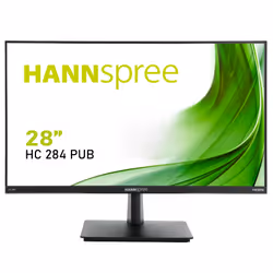 Hannspree HC 284 PUB, 71,1 cm (28"), 3840 x 2160 pixels, 4K Ultra HD, LED, 5 ms, Noir