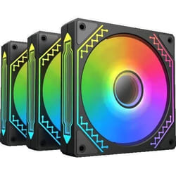 Ventilateur pour boitier PC - XIGMATEK - Starz Pro (Noir) - 3x120mm A-RGB -
