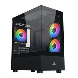 Boîtier PC - XIGMATEK - Alphard M - Mini tour - M-ATX - Verre trempé - ARGB - Noir