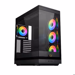 Boîtier PC moyen tour avec panneaux vitrés Xigmatek E-ATX Meta RGB