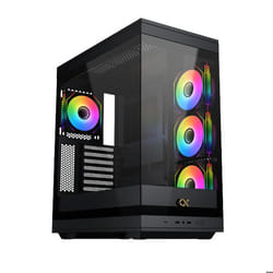 Boîtier PC moyen tour avec panneaux vitrés Xigmatek E-ATX Meta RGB