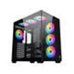 Boîtier PC - XIGMATEK - Aqua V AIR - Cube - ATX - Verre trempé - ARGB - Noir