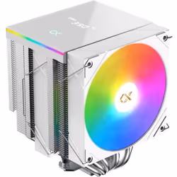 Ventirad CPU - XIGMATEK AK6 Dual Digital Arctic - AMD AM5/AM4 - Ventilateur 2x 120 mm ARGB - Blanc