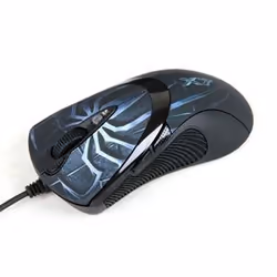 A4Tech Anti-Vibrate Laser Gaming Mouse XL-747H, Laser, USB Type-A, 3600 DPI, Noir