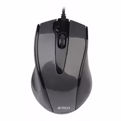A4Tech N-500F, Droitier, V-Track, USB Type-A, 1600 DPI, Noir, Gris