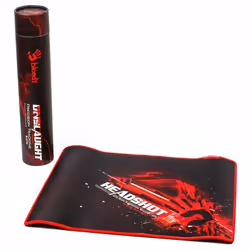A4Tech B-070 Bloody, Noir, Rouge, Blanc, Image, Tissu, Caoutchouc, Base antidérapante, Tapis de souris de jeu