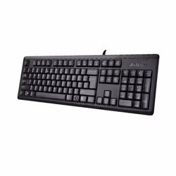 A4Tech KR-92 clavier USB QWERTY Anglais Noir