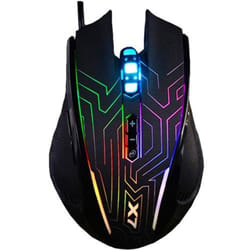 A4Tech X87 souris Ambidextre USB Type-A Optique 2400 DPI