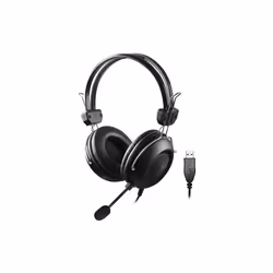 A4Tech HU-35, Avec fil, 20 - 20000 Hz, Casque, Noir