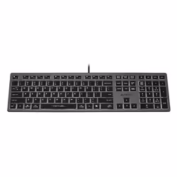 Clavier de jeu - A4tech - FX60H - QWERTY - Rétroéclairage blanc - 12 touches multimédias