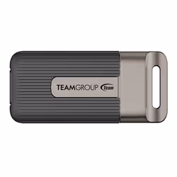 Team Group PD20 Mini, 1 To, USB Type-C, USB 3.2 Gen 2x2, 2000 Mo/s, Anthracite, Gris