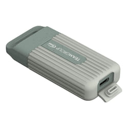 Team Group TPSEG4004T0C102 lecteur à circuits intégrés externe 4 To USB Type-C 3.2 Gen 2 (3.1 Gen 2) Gris, Turquoise
