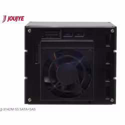 Jou Jye Computer JJ-3142M-SS Obturateur de baie de lecteur Noir