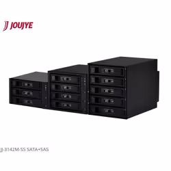 Jou Jye Computer JJ-3142M-SS Obturateur de baie de lecteur Noir