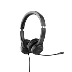 Acer AHW154 Casque Avec fil À la main Bureau/Centre d'appels USB Type-A Noir
