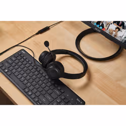 Acer AHW154 Casque Avec fil À la main Bureau/Centre d'appels USB Type-A Noir - Vue supplémentaire 7