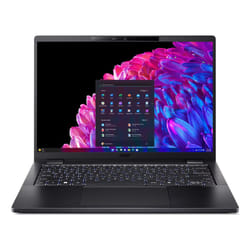Acer TravelMate P6 TMP614-73-TCO Intel Core Ultra 5 125H PC portable 14" WQXGA+ 16Go RAM 512Go SSD Wi-Fi 7 Win11 Noir