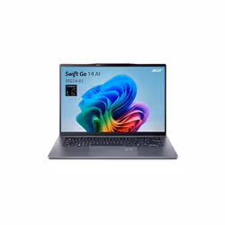 PC Portable Acer Swift Go 14 AI SFG14-01-X5AQ 14,5" Copilot+ Qualcomm® Snapdragon® X Plus 16 Go RAM 512 Go SSD Gris