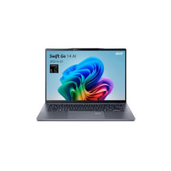 PC Portable Acer Swift Go 14 AI SFG14-01-X5AQ 14,5" Copilot+ Qualcomm® Snapdragon® X Plus 16 Go RAM 512 Go SSD Gris
