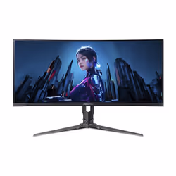 Acer Predator UM.CXXEE.501, 86,4 cm (34"), 3440 x 1440 pixels, QD-OLED, 0,1 ms, Noir
