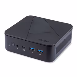 Acer Veriton N1502G-12N0U Intel® N N100 0 Go DDR4-SDRAM SSD Mini PC Noir
