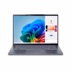 Acer Swift Go 14 AI, Qualcomm Snapdragon, 36,8 cm (14.5"), 1920 x 1200 pixels, 16 Go, 512 Go, Windows 11 Home
