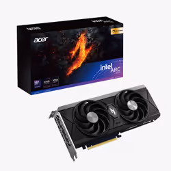 Acer Nitro Intel® Arc™ B570 OC, Arc B570, 10 Go, GDDR6, 160 bit, 7680 x 4320 pixels, PCI Express x8 4.0