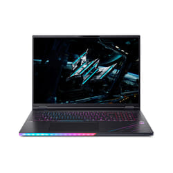 Acer Predator PH18-73-92BH Intel Core Ultra 9 275HX Ordinateur portable 45,7 cm (18") WQXGA 32 Go DDR5-SDRAM 2 To SSD NVIDIA GeForce RTX 5080 Wi-Fi 7 (802.11be) Windows 11 Home Italien Noir
