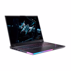 Acer Predator PH18-73-92BH Intel Core Ultra 9 275HX Ordinateur portable 45,7 cm (18") WQXGA 32 Go DDR5-SDRAM 2 To SSD NVIDIA GeForce RTX 5080 Wi-Fi 7 (802.11be) Windows 11 Home Italien Noir