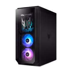 Acer Predator Orion 7000 PO7-660 Intel Core Ultra 7 265KF 32 Go DDR5-SDRAM 2 To SSD NVIDIA GeForce RTX 5080 Windows 11 Home Bureau PC Noir - Vue supplémentaire 3