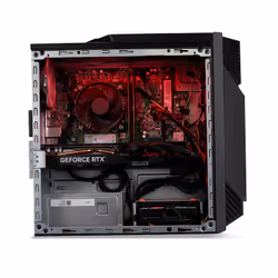 Acer NITRO 50 N50-660 Intel Core Ultra 7 265F 16 Go DDR5-SDRAM 1 To SSD NVIDIA GeForce RTX 5060 Windows 11 Home Bureau PC Noir, Rouge - Vue supplémentaire 6