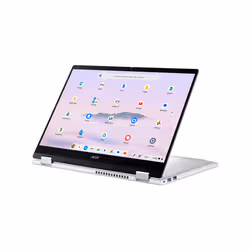 Acer Chromebook CPE594-2N-K99Y MediaTek Kompanio Kompanio Ultra 910 35,6 cm (14") Écran tactile WUXGA 16 Go LPDDR5x-SDRAM 128 Go UFS Wi-Fi 7 (802.11be) ChromeOS Argent Français - Vue supplémentaire 2