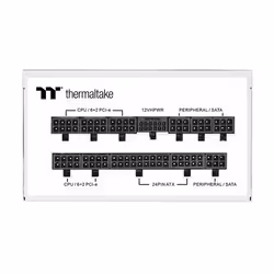 Thermaltake Toughpower GF A3 Snow 1050W - TT Premium Edition unité d'alimentation d'énergie 24-pin ATX ATX Blanc - Vue supplémentaire 6